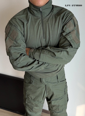 LFG 策马新品 正版复刻 G3战斗蛙服上衣cp迷彩户外军迷作战服