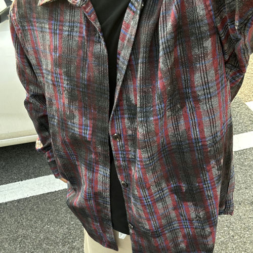 长袖衬衣LFG百搭翻领潮