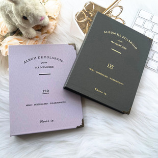 3寸写字相册标准3寸相册皮革线圈相本拍立得名片册影集相册卡册