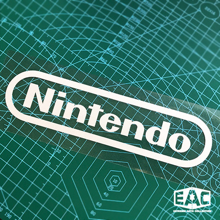 Nintendo任天堂游戏公司标志镂空汽车贴纸夜光油箱盖贴拉花车身贴