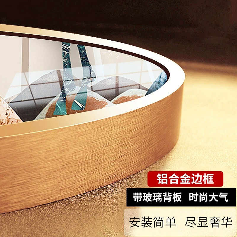 铝合金画框带玻璃背板