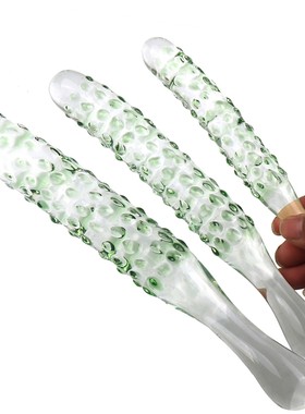 水果高硼硅玻璃棒圆头防水按摩棒