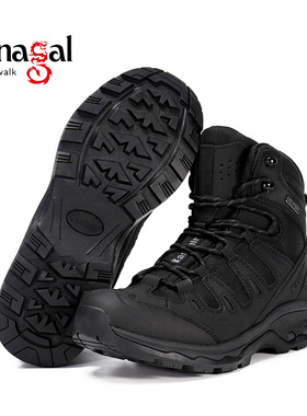悍戈4D防水登山鞋卡斯麦男女秋冬新款户外运动徒步高帮防滑通勤靴