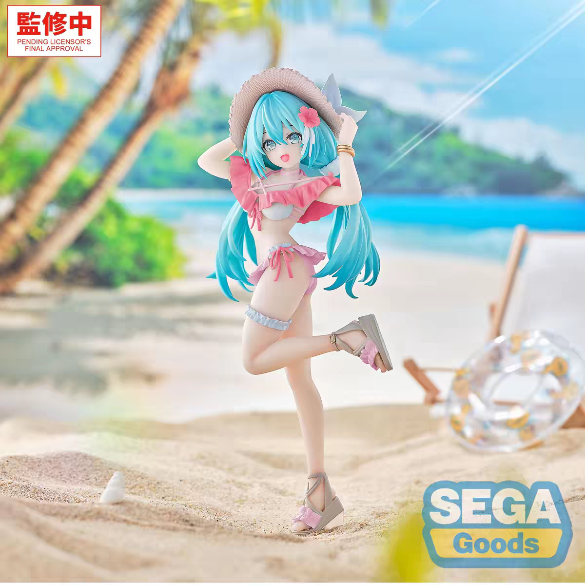漫笙世嘉SEGA miku 初音未来 概念造型 南国 景品 手办模型摆件