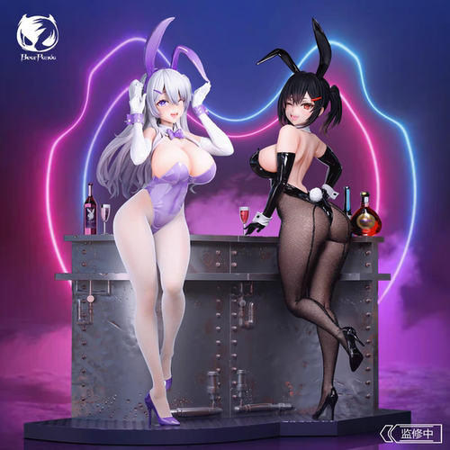 漫笙现货BearPanda温感漆&3D水晶眼兔女郎凛汐娅 1/6手办模型摆件