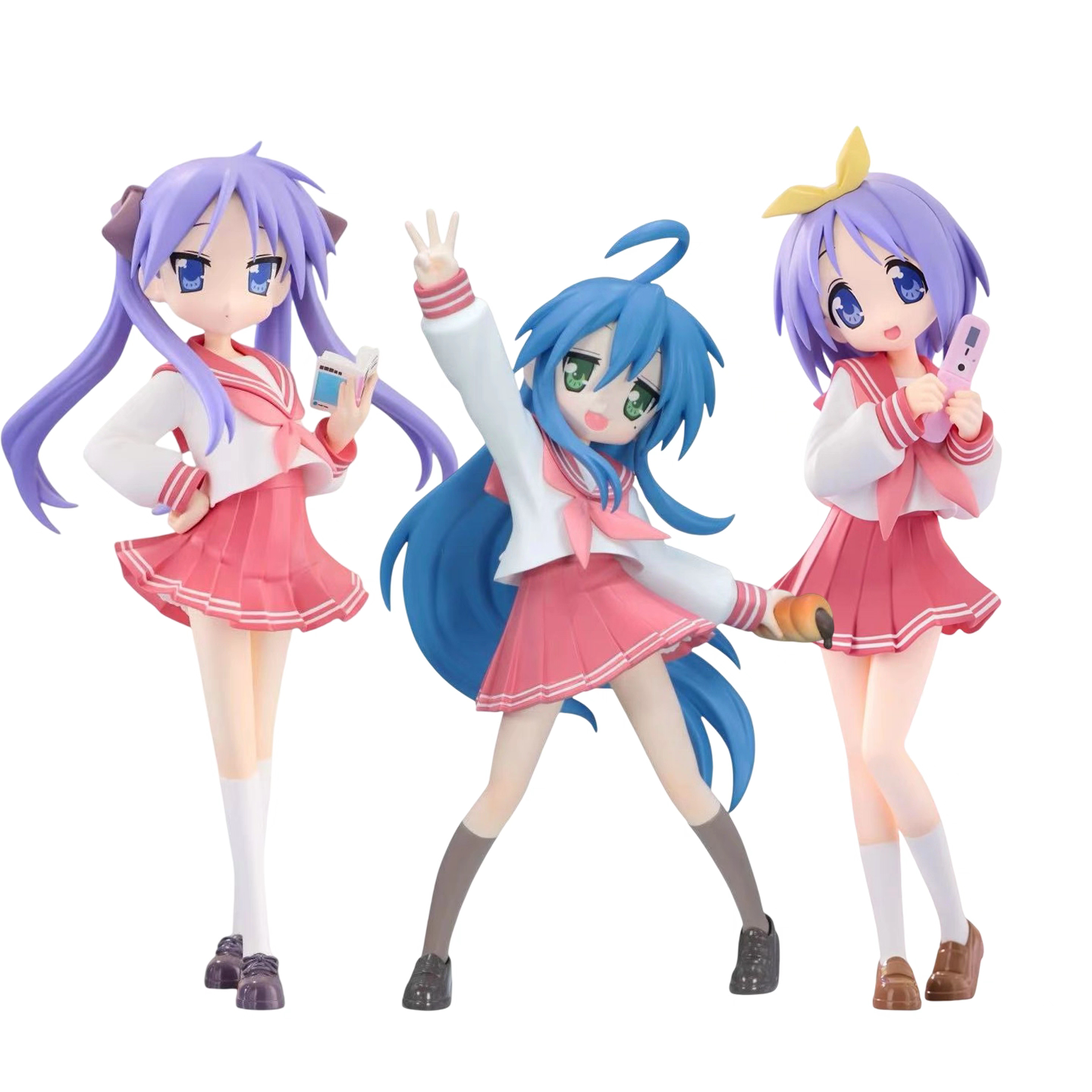 漫笙正版现货 FURYU 幸运星Trio-Try-iT手办柊司 柊镜 泉此方景品
