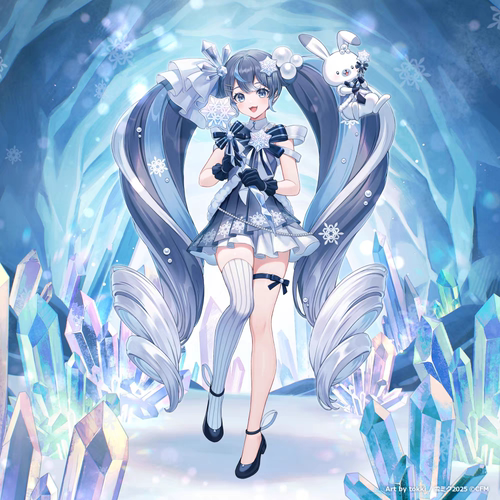 漫笙正版现货一番赏 初音未来 SNOWMIKU 雪初音 雪未来 2025 手办