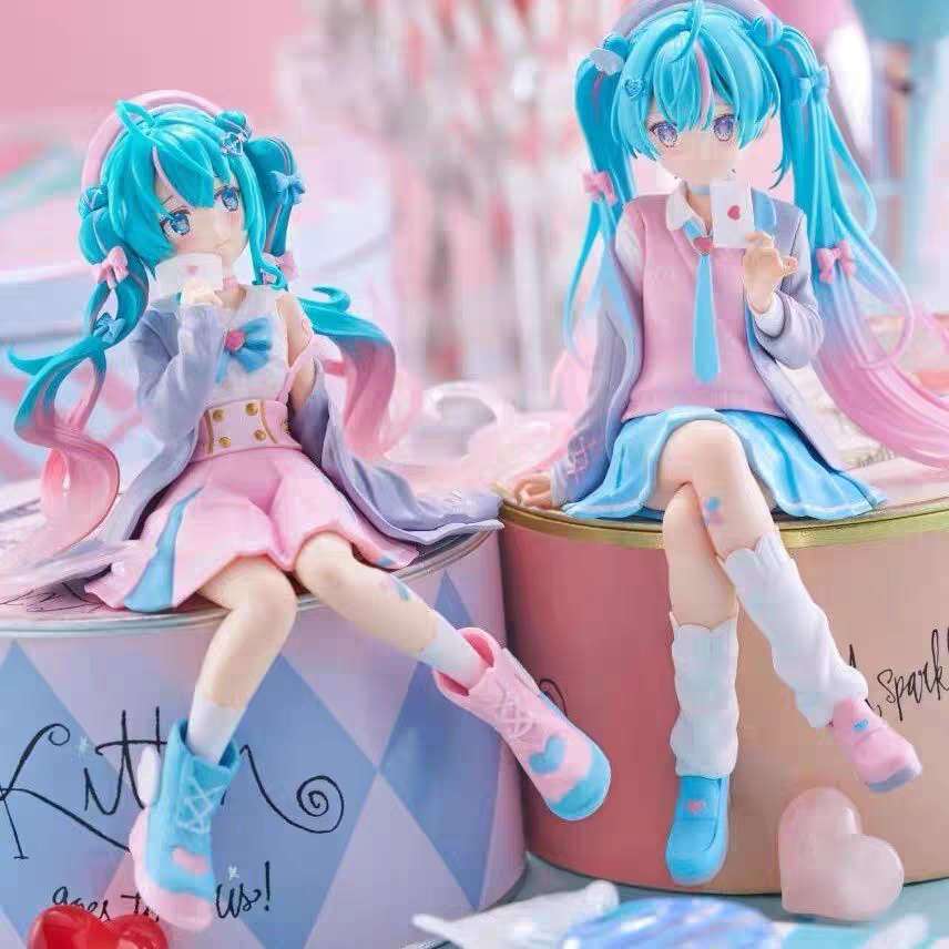漫笙正版 FuRyu 初音未来恋爱水手服 西服外套手办模型 景品摆件