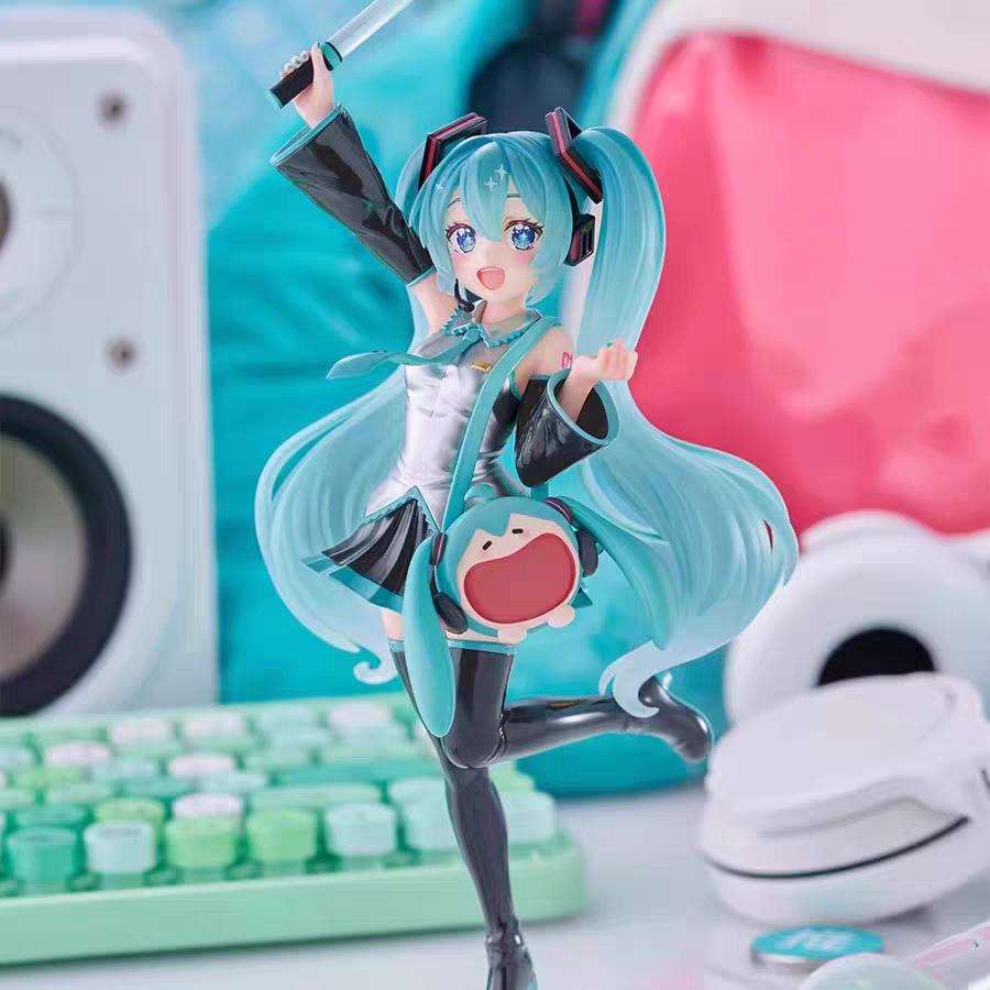 漫笙现货FuRyu TENITOL 初音未来 UWA系列软乎乎笑容痛包手办模型