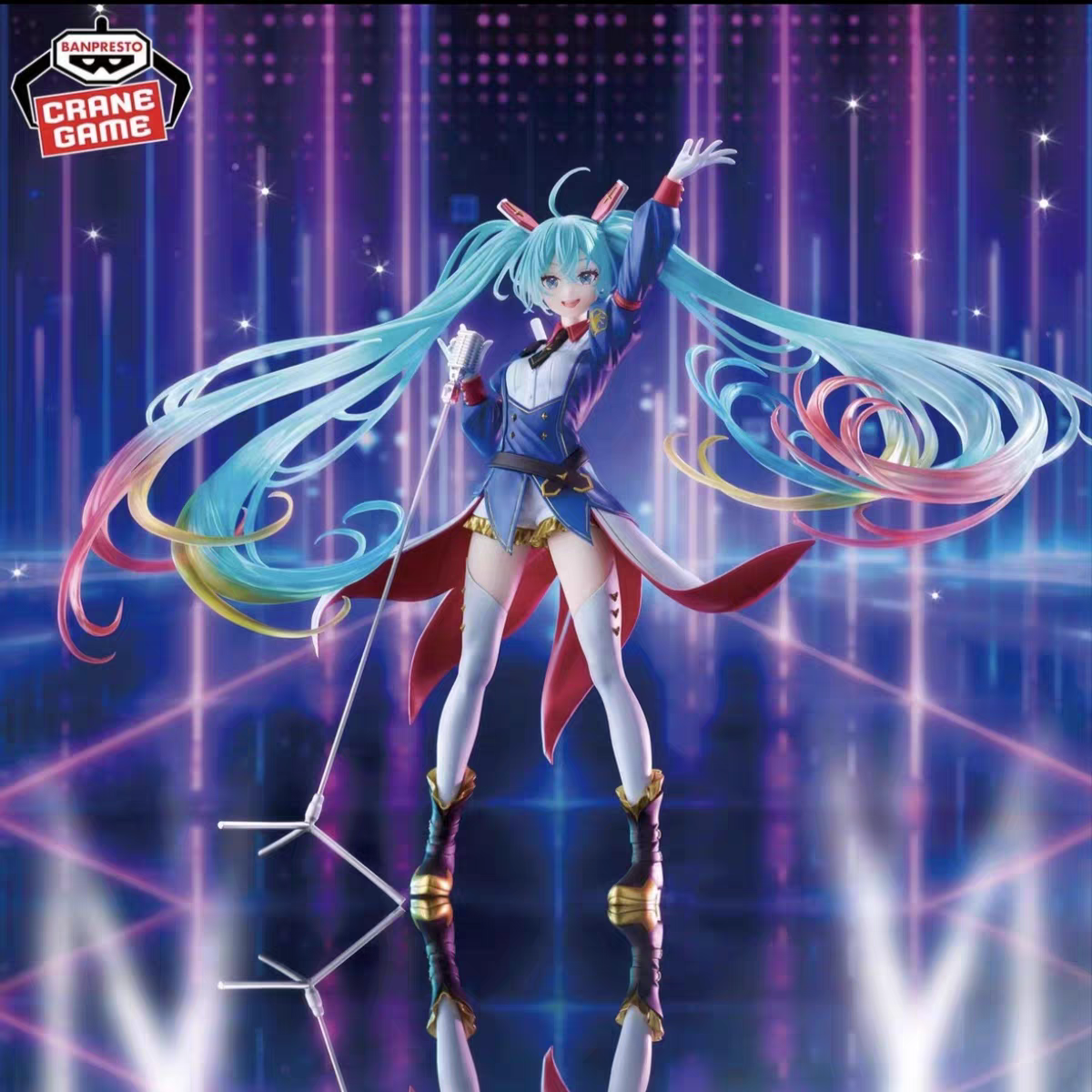 漫笙现货 眼镜厂 BPEV 高达45周年联名初音未来miku 景品手办周边