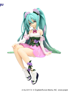 漫笙FuRyu piapro 初音未来 粉色牵牛花仙子 压泡面 景品手办模型