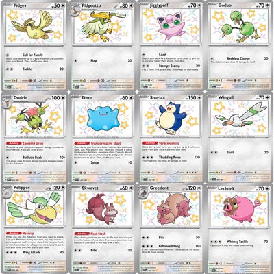 ptcg朱紫Paldean Fates (PAF)异色一般系英文版s卡合集定制DIY