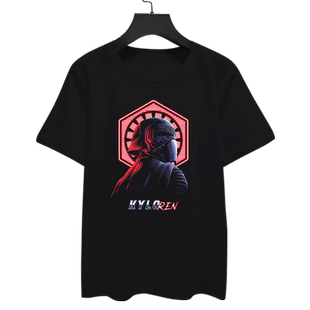 STAR WARS星球大战黑武士达斯维达凯洛伦军团短袖T恤衫男半袖衣服