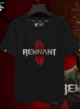遗迹2游戏周边Remnant2短袖T恤衫男女学生纯棉半袖体恤衣服可定制