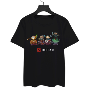 DOTA2卡尔宙斯游戏周边纯棉短袖T恤衫男女半袖休闲宽松夏季上衣服