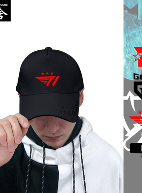 S13全球总决赛T1战队Gen.G队服DK KT刺绣鸭舌帽子男女防晒遮阳帽