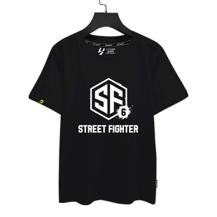 街头霸王6格斗游戏ps5周边steam短袖T恤衫男女纯棉半袖街霸6体恤