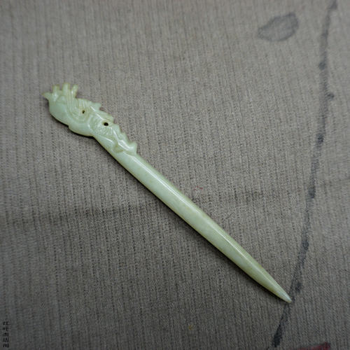 天然发钗旗袍古装中国风玉簪子
