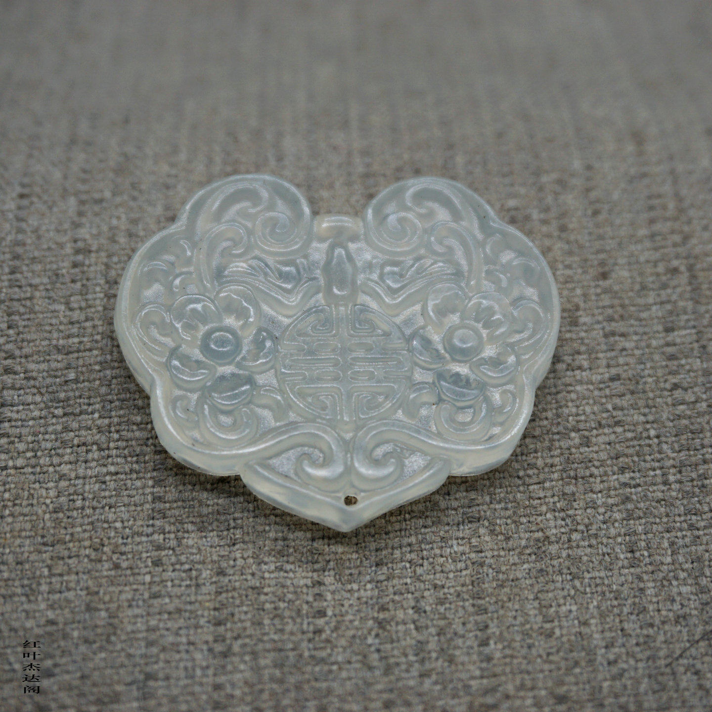 岫玉镂空如意花雕菱形玉片玉坠吊坠挂件古风汉服腰佩璎珞颈饰玉牌,珠宝/钻石/翡翠,颈饰,淘宝优惠券,粉丝福利购,淘宝优惠卷