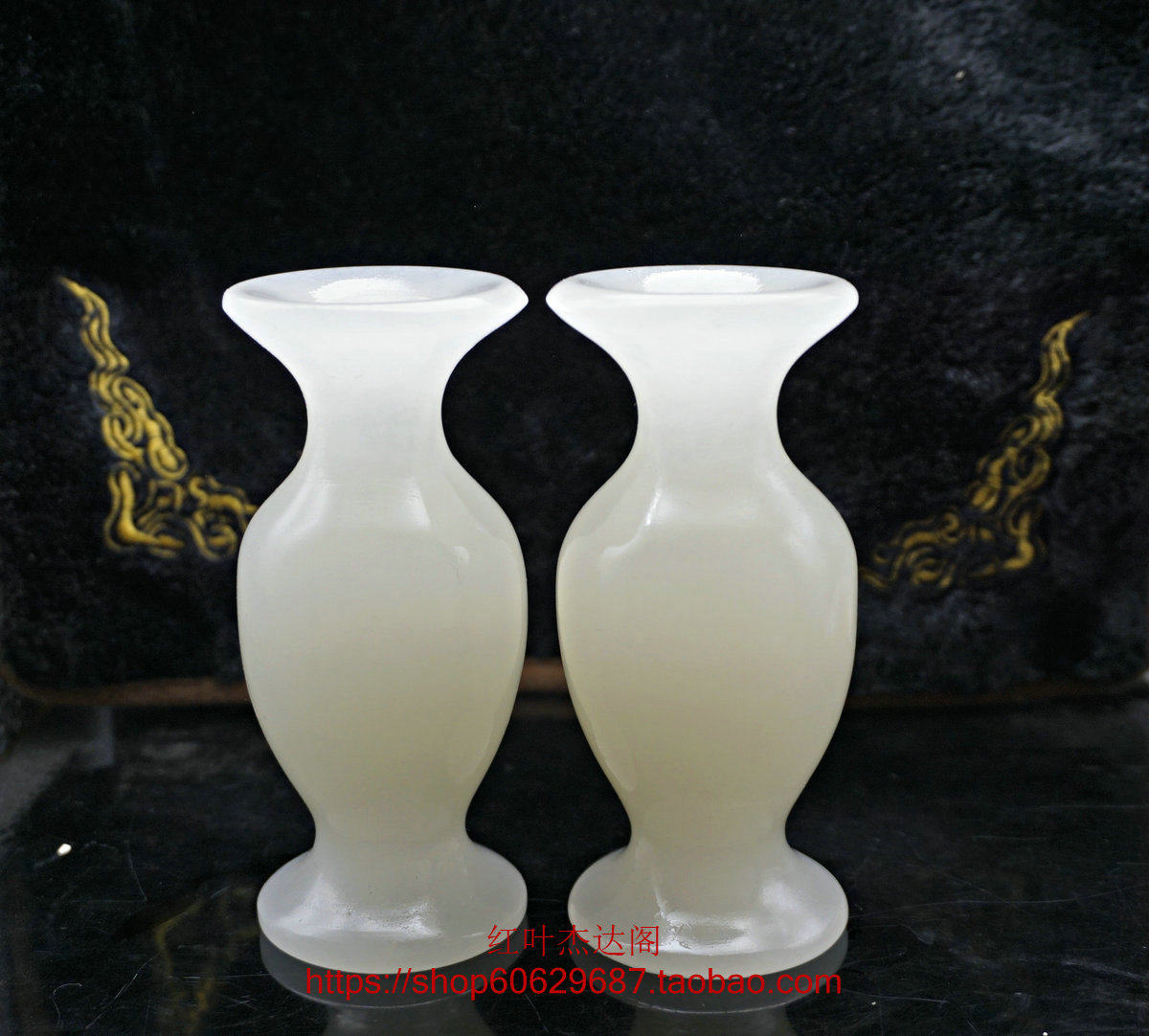 天然阿富汗白玉玉石花瓶阿富汗玉巴玉花瓶平安吉祥摆件玉石摆件