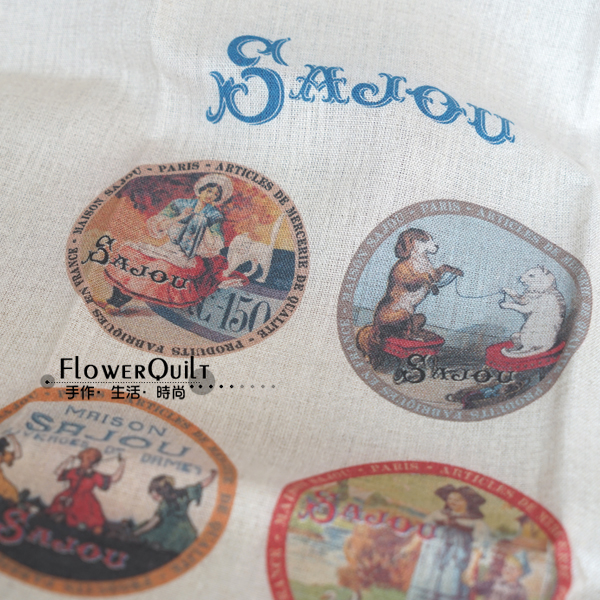法国sajou天然亚麻茶巾-famous Sajou labels