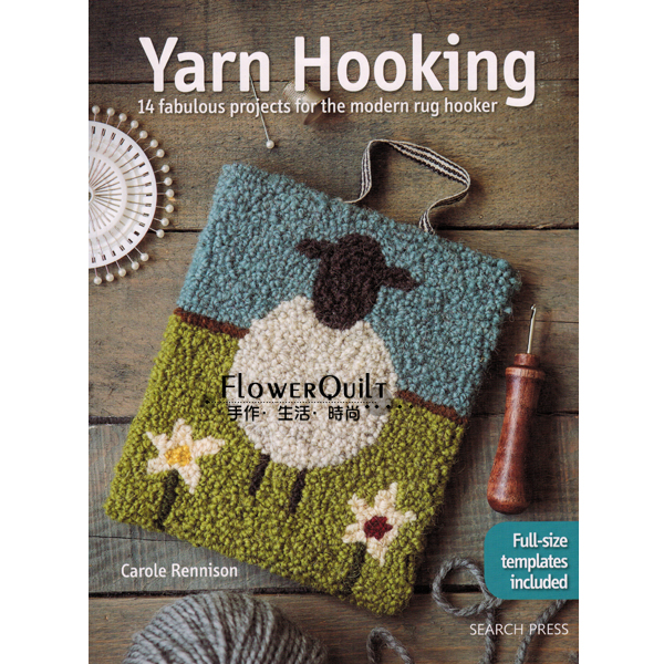 欧美进口手工书-Yarn Hooking  现货