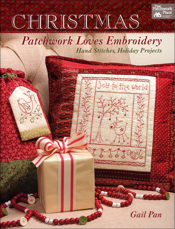 欧美进口手工书---Christmas Patchwork Loves Embroidery 现货