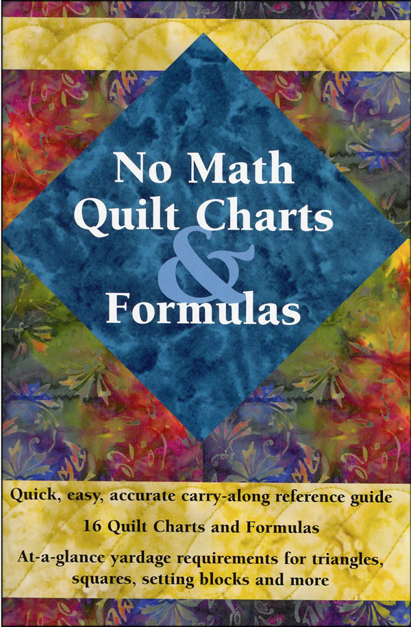 欧美进口手工书-No Math Quilt Charts & Formulas 现货