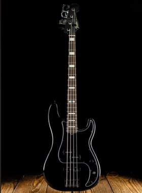 Fender Duff McKagan Deluxe Precision Bass RW黑色电贝司 贝斯