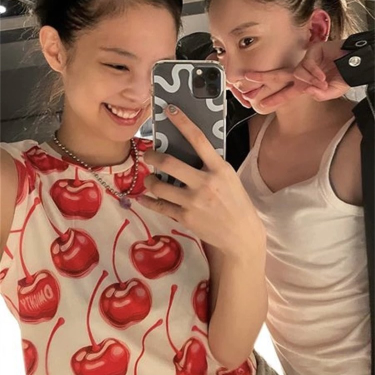 项链天然紫水晶圆珠徐明浩JENNIE