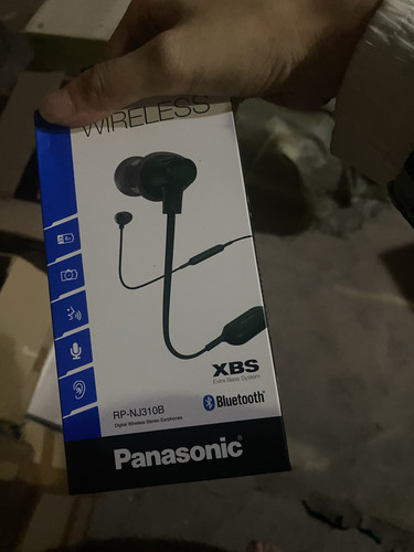Panasonic/松下 NJ310B颈挂式无线蓝牙运动耳机 适合安卓苹果手机