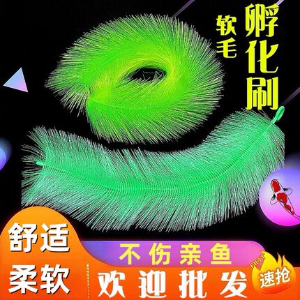 孵化草孵化毛刷锦鲤产卵草 鱼卵孵化刷金鱼繁殖水产养殖鱼巢 包邮