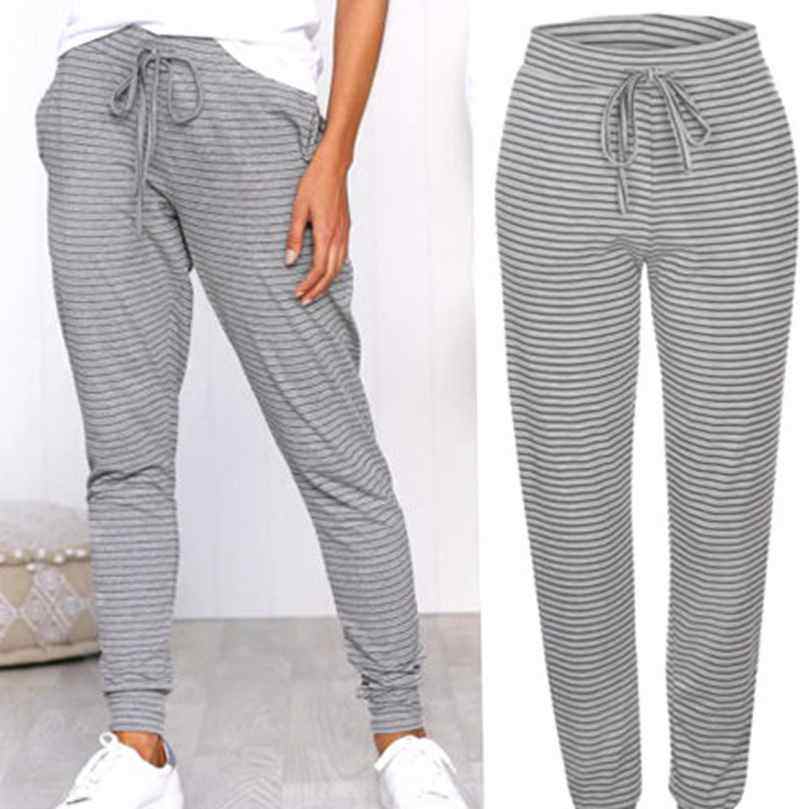 tchy Bowknot Slim Jeggings Summer Casual Drawstring Trousers