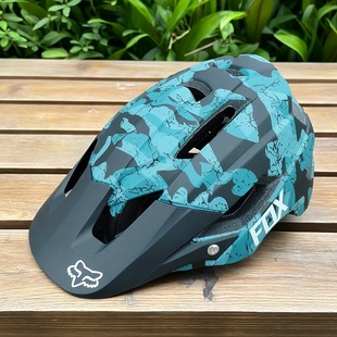 FOX山地车头盔男女骑行安全帽青少年自行车半盔越野一体成型透气