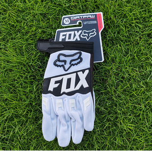 FOX触屏手套全指春夏秋季 透气自行车骑行山地车速降耐磨长指手套