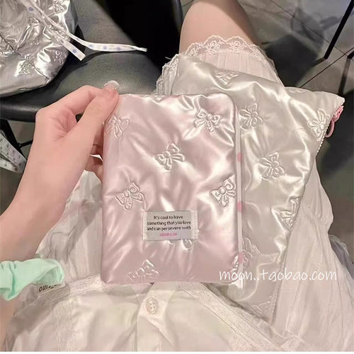 韩系ins风蝴蝶结护照机票夹多功能小卡包证件卡套便携证件收纳包