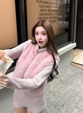 viola【港女周末】a1o黑标高端线1w+yb定染环保毛针织套装