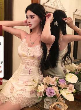 【现货】viola【梦回仲夏】valen*tin中古秀款Du家改良定制连衣裙