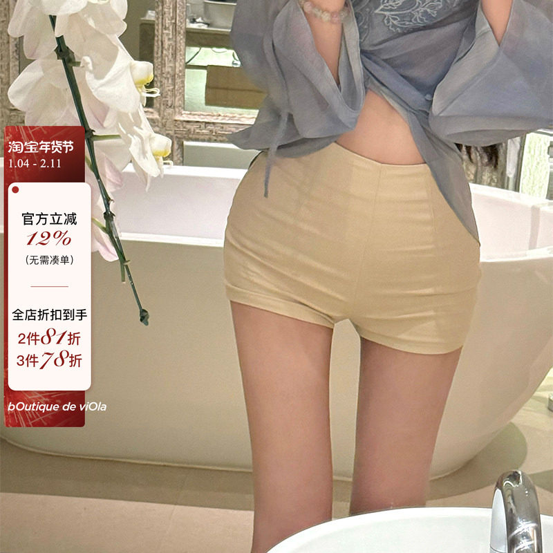 viola【王牌短裤】无痛爆改比例这个面料找了好几年四面弹短裤,女装/女士精品,休闲裤,淘宝优惠券,粉丝福利购,淘宝优惠卷
