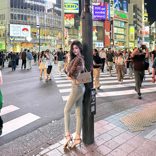 viola【涩谷超模裤】卖了3k+条的神版型提臀丰胯小脚牛仔裤