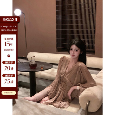 重工定制绸缎纱美神裙