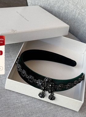 【现货】viola【星钻丝雀】Jue*版意大利手工！定制半年水钻发箍