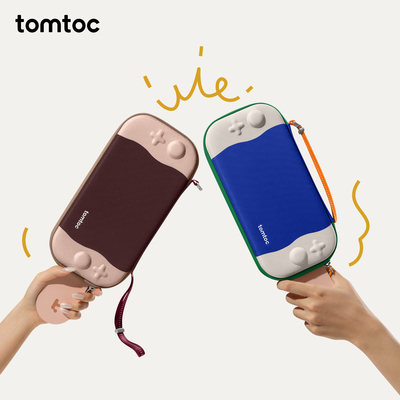 tomtoc Switch 2收纳包任天堂掌机收纳保护套保护壳NS2配件硬壳便携超薄收纳包雪糕系列G05
