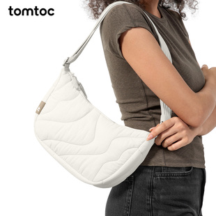 tomtoc斜挎包女包2025新款 单肩包通勤包轻便出街休闲手机随身小包
