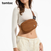 tomtoc 斜挎包腰包芸豆包休闲胸包女款 包包夏天手机包斜挎小包T32