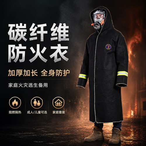 亿森达碳纤维防火服灭火毯