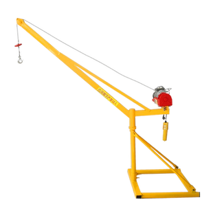晟雕室内外家用220v小吊机吊运机微型电动葫芦小型吊粮机装修吊机
