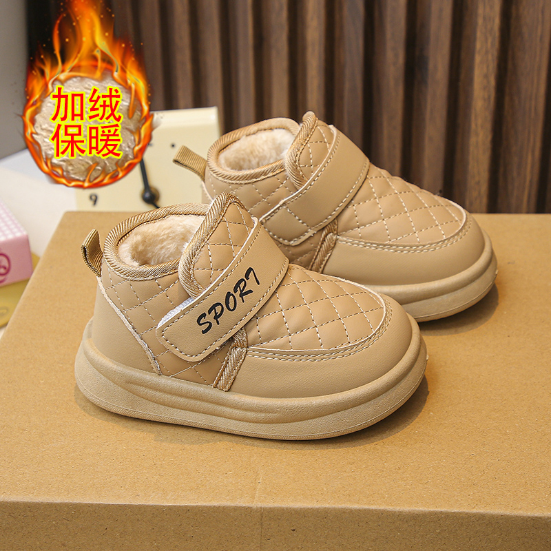 儿童棉鞋2025新款冬季保暖鞋