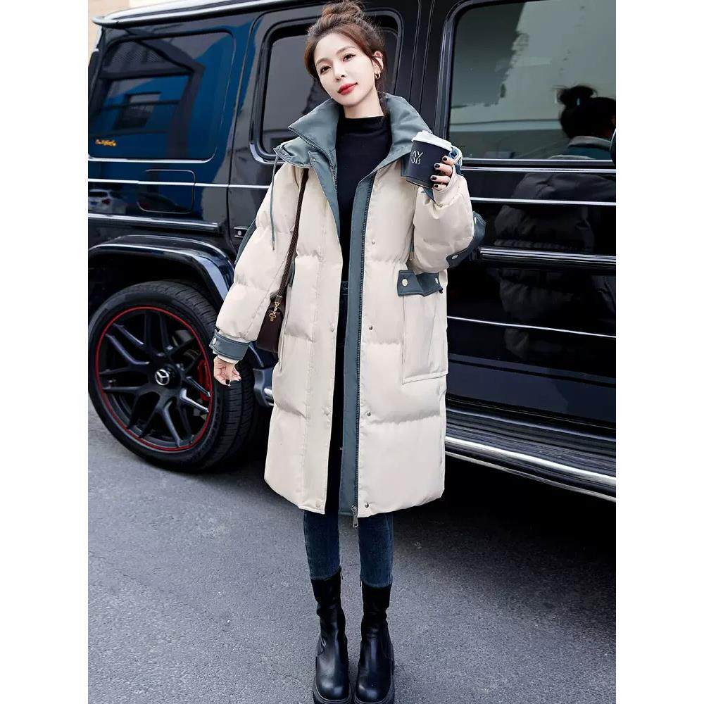 羽绒服外套女冬季2026年新款欧货