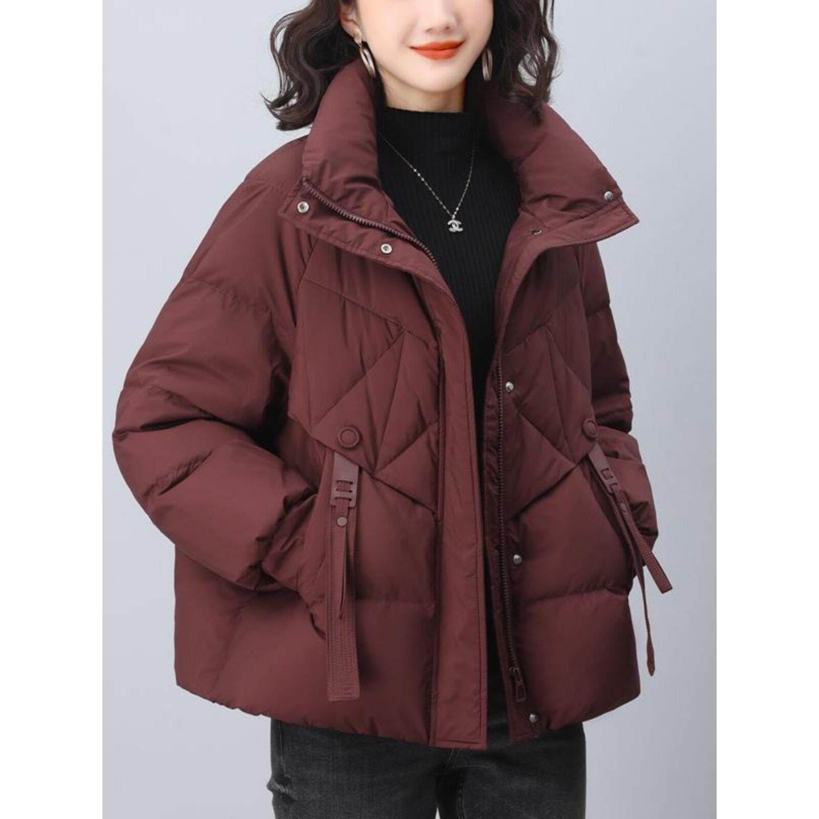 中年妈妈羽绒服冬装2026冬季外套